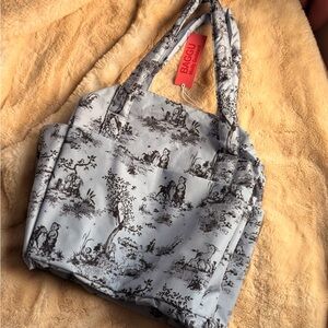 BAGGU x Molly Goddard Small Cloud Carry-On in Twinky Toile